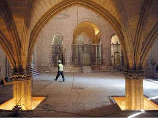 Figura 10. Restauración del conjunto monumental de Ujué (Navarra)