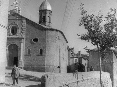 Figura 43. Iglesia vieja de la Asunción de Murchante, hace 50 años.