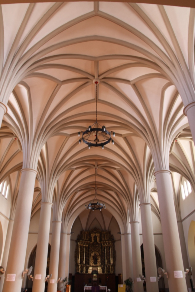 Figura 44. Interior de la nueva iglesia de la Asunción de Murchante.