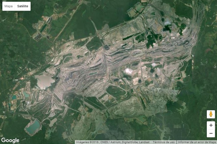 COORDENADAS DE LA MINA: 2º 12' 18'' S 115º 30' 54''E para buscar la mina en GoogleEarth